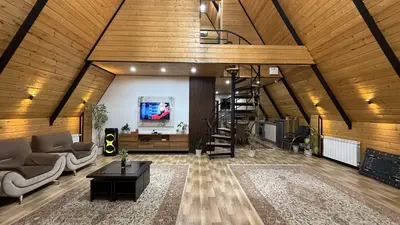 کلبه دوخوابه سوئیسی تی تی