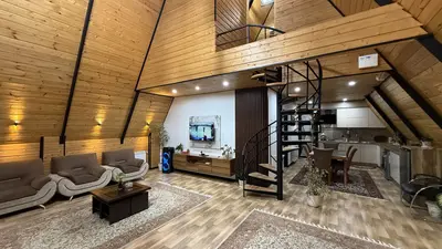 کلبه دوخوابه سوئیسی تی تی