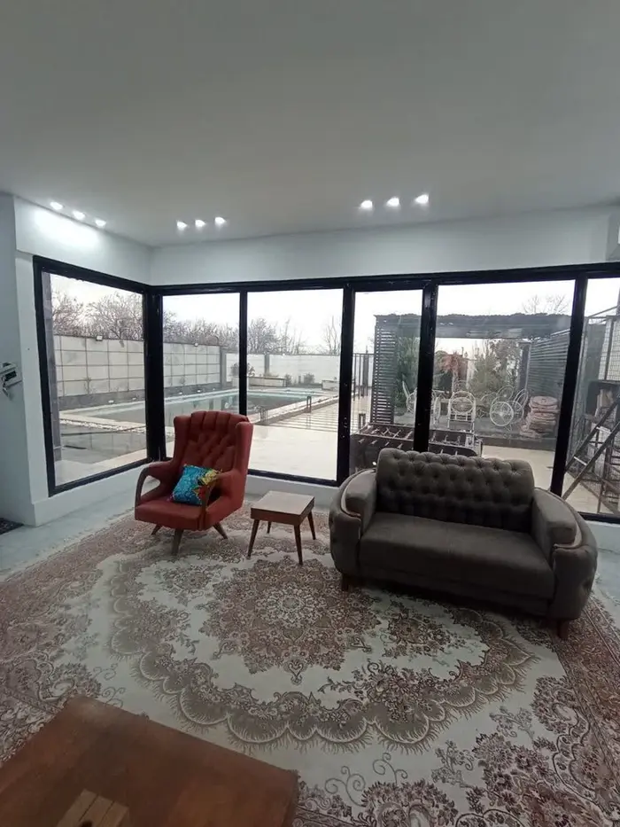 ویلا دوخوابه تشریفات - ویو نشیمن