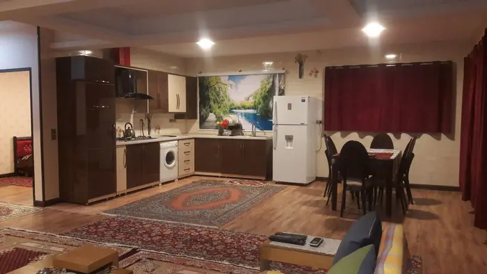 ویلا دوخوابه مروارید - شمای کلی آشپزخانه 