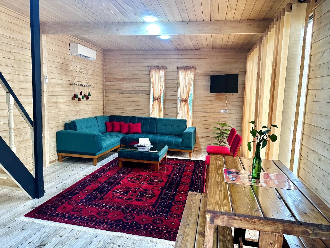 کلبه یک خوابه رامیسا 1 - پذیرایی