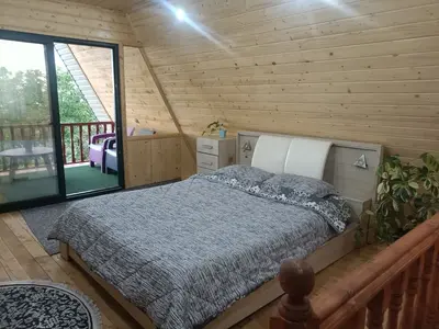 کلبه یک خوابه سوئیسی جکوزی دار واشار