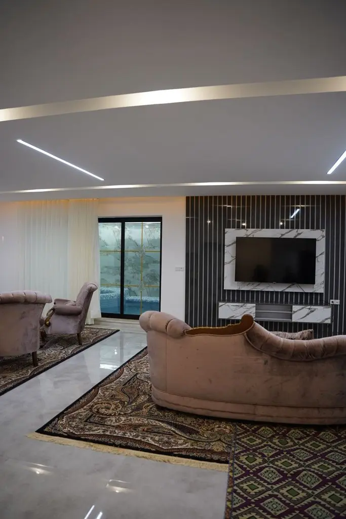 ویلا دوخوابه ساحلی استخردار آبگرم محمودی