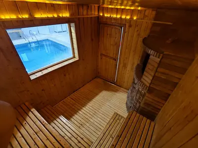 ویلا دوخوابه استخردار آبگرم رباط سر