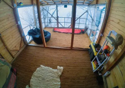 کلبه فلت جنگلی چناررودخان