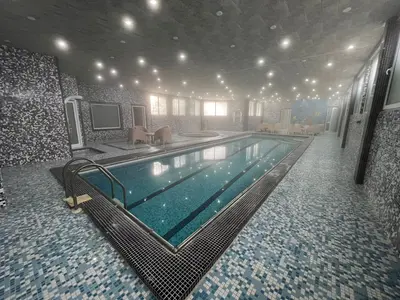 ویلا شش خوابه استخردار آبگرم عمارت رویایی