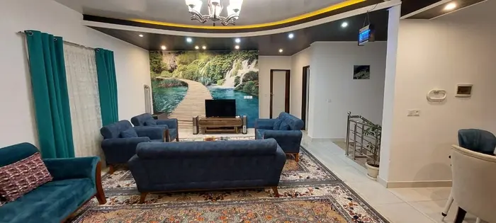 ویلا دوخوابه دوبلکس استخردار آبگرم توشکان