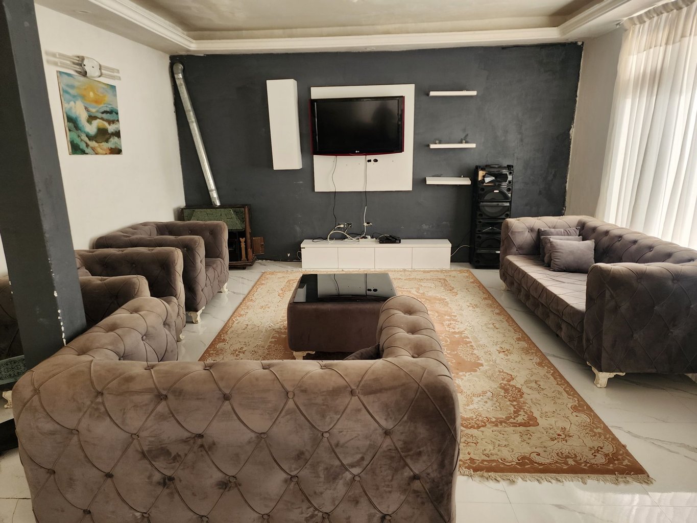 یک خوابه استخردار آبگرم قصرسفید