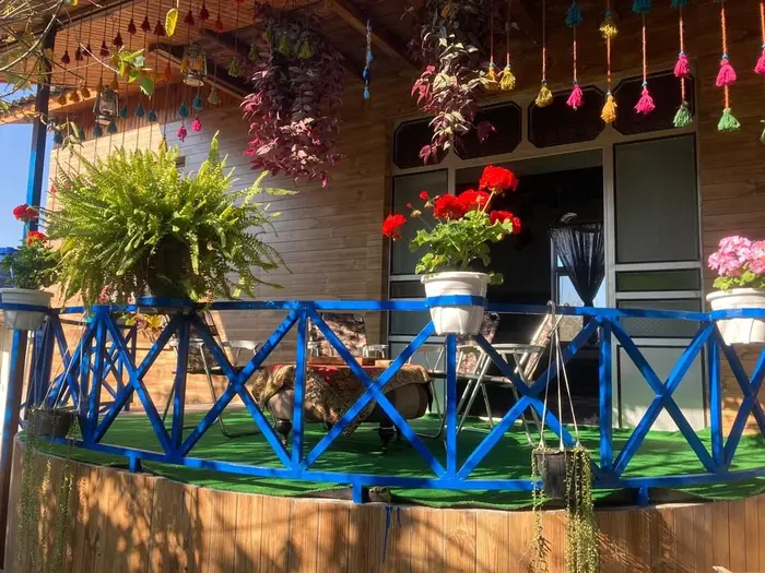 ویلا یک خوابه سنتی بهشت پنهان - تراس زیبا