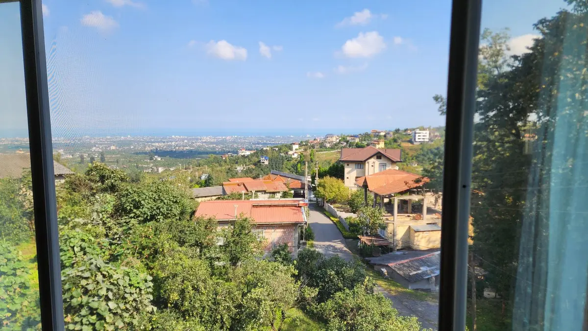 ویلا سه خوابه جنگلی کوهرنگ - ویو از پذیرایی