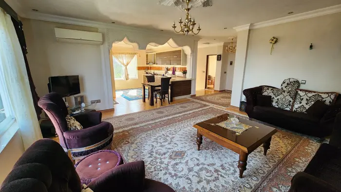 ویلا سه خوابه جنگلی کوهرنگ - پذیرایی