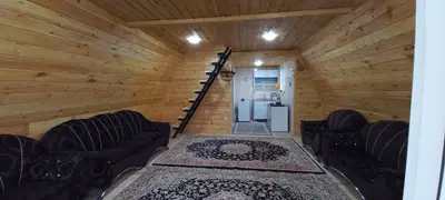 کلبه یک خوابه سوئیسی جنگلی ایهان