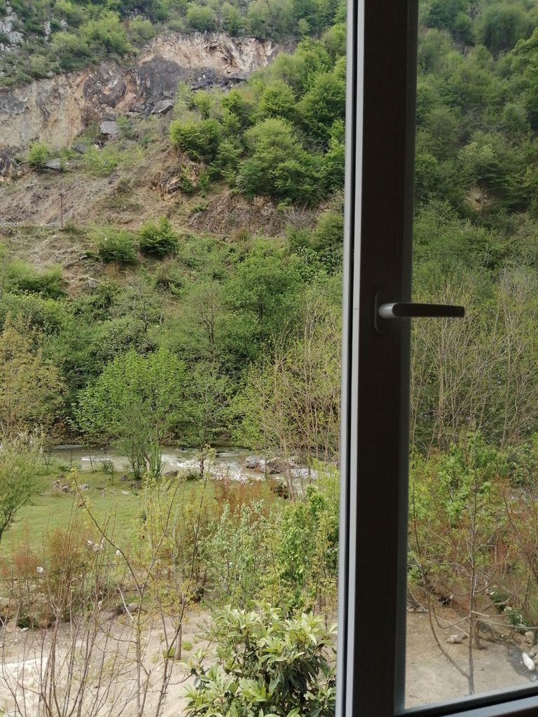 ویلا سه خوابه کامران - ویو پنجره‌ اتاق‌ها به رودخانه و جنگل