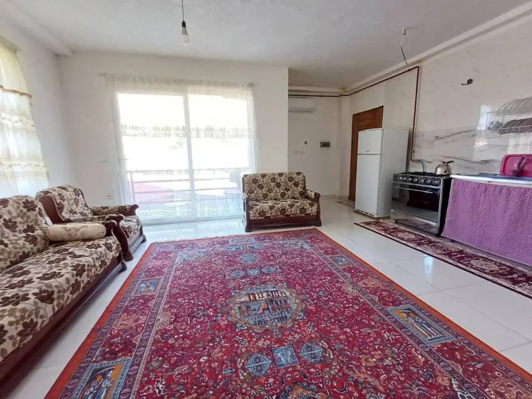 ویلا ۵ خواب، لب رودخونه، جاده ییلاقی اولسبلنگاه - پذیرایی و آشپزخانه واحد ۲