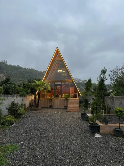 کلبه دوخوابه سوئیسی لمیز