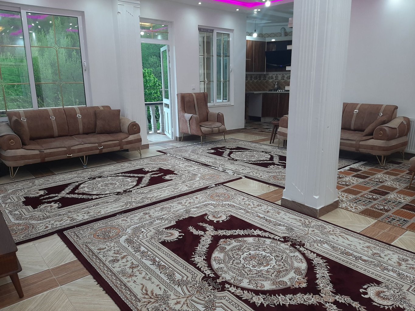 ویلا دوخوابه ستاره دیگا - پذیرایی