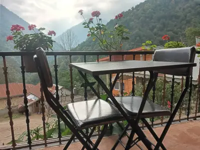 کلبه یک خوابه سوئیسی آرامش 8