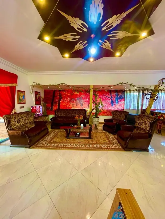 کلبه یک خوابه تریپلکس استخردار آبگرم جبلی