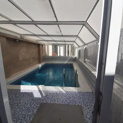 ویلا دوخوابه دوبلکس استخردار آبگرم شاندیز