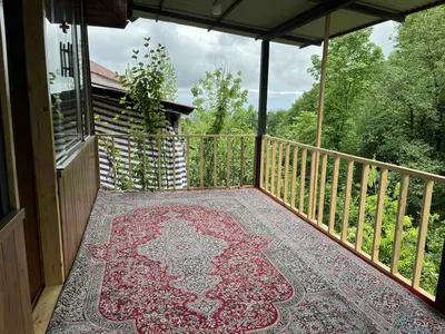 کلبه فلت جنگلی آژا