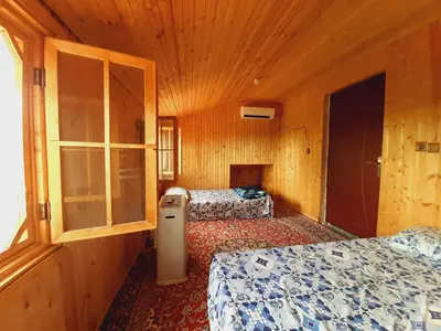 ویلا چهارخوابه چوبی تاسکوه