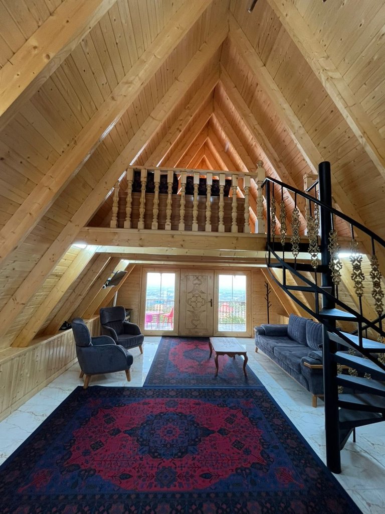 کلبه یک خوابه سوئیسی نارنجستان واحد ۱ - نشیمن