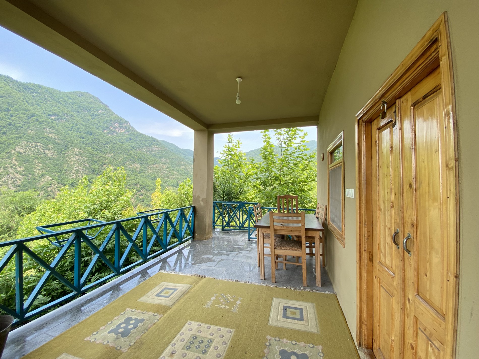 ریگ چشمه - زمستان طبقه همکف - تراس