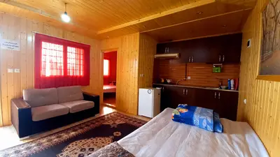 کلبه یک خوابه باغ ملک واحد 4