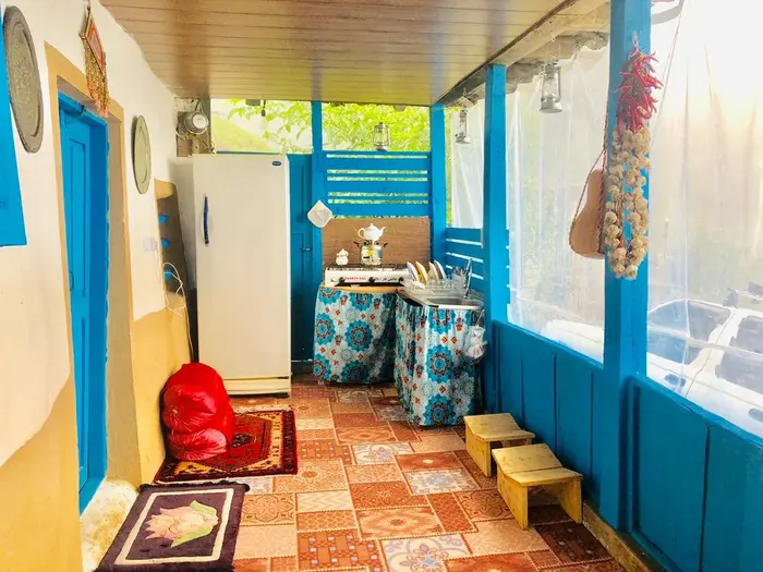 کلبه بابا نوروز - تراس