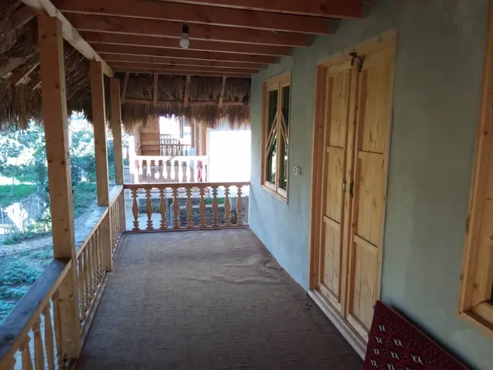 تکراری/ بومگردی باغ ریحان_کلبه وارش - باغ ریحان