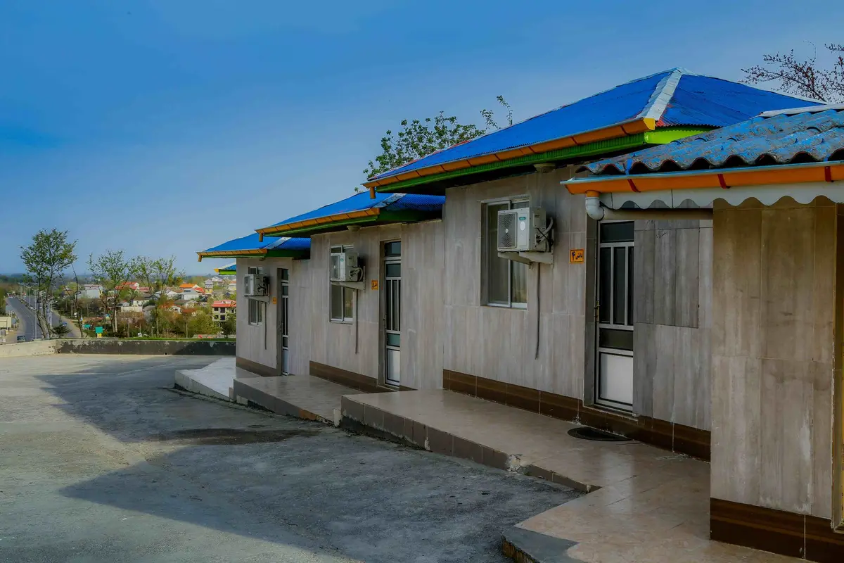 مجتمع اقامتگاهی پونل - اتاق دوتخته - نمای بیرون