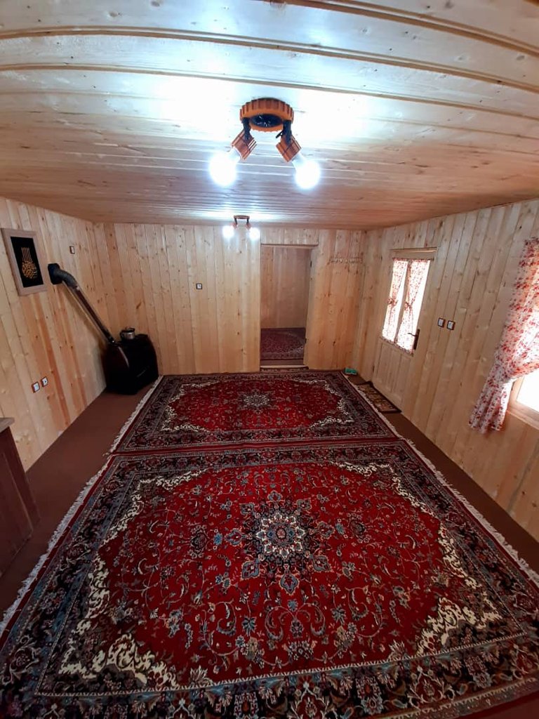 کلبه یک خوابه چوبی تختعلی 2