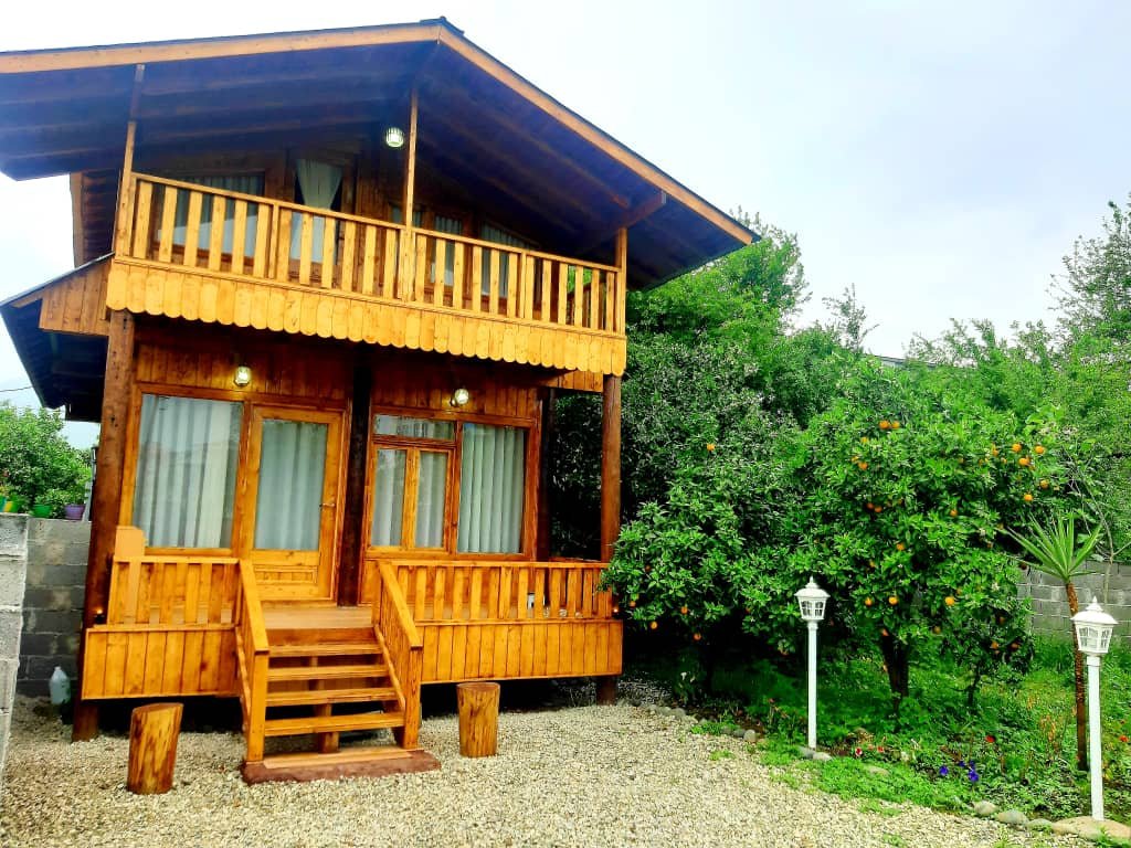 دوخوابه چوبی آریسا