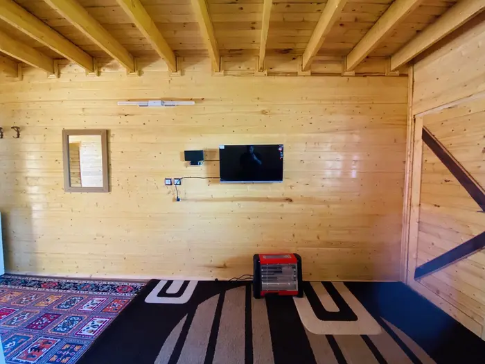 خانه چوبی ون واحد ۲ - سالن