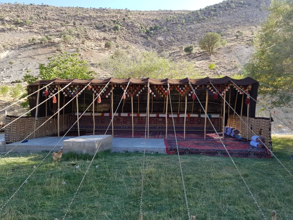 بوم گردی مجموعه گردشگری اُبا - اتاق ۵ - چادر عشایری