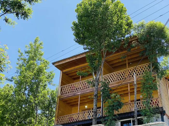 خانه چوبی ون واحد ۱ - نمای ساختمان