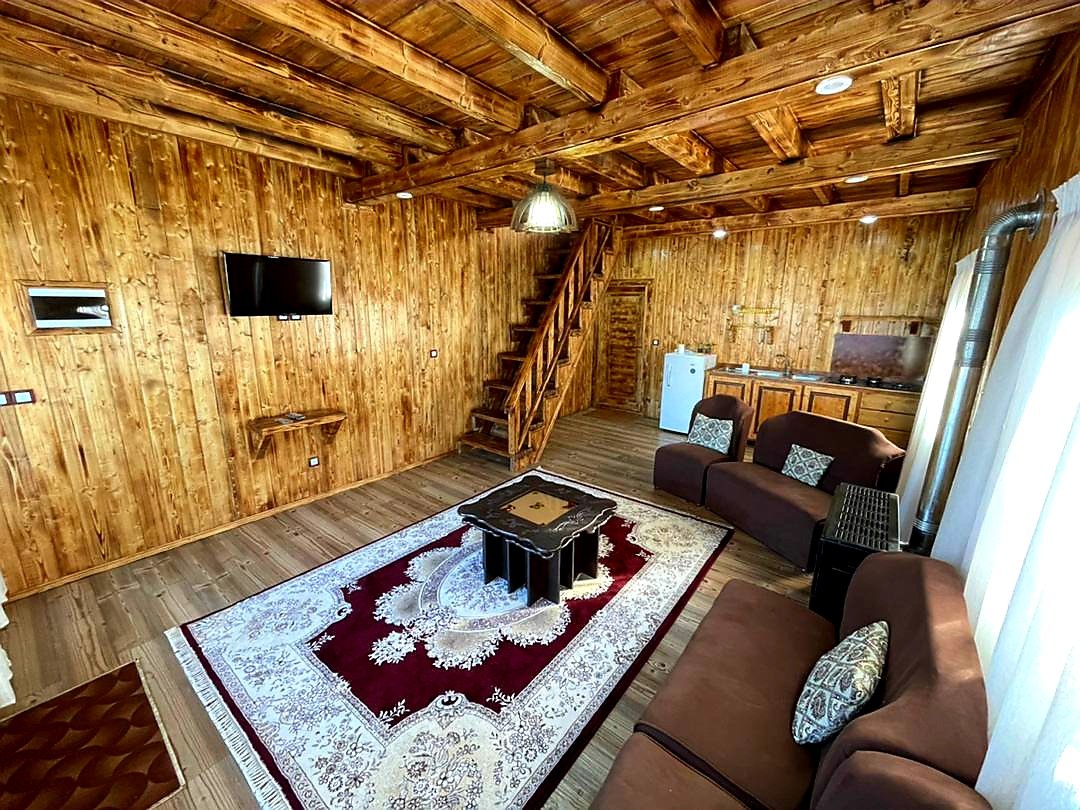 دوخوابه چوبی آریسا