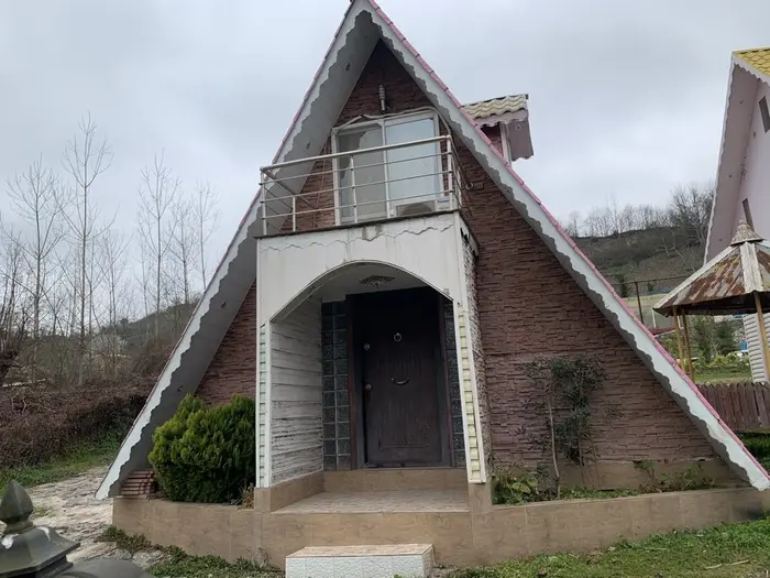 کلبه دوخوابه دوبلکس ارکیده - نمای کلبه