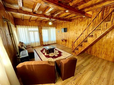 کلبه دوخوابه چوبی آریسا