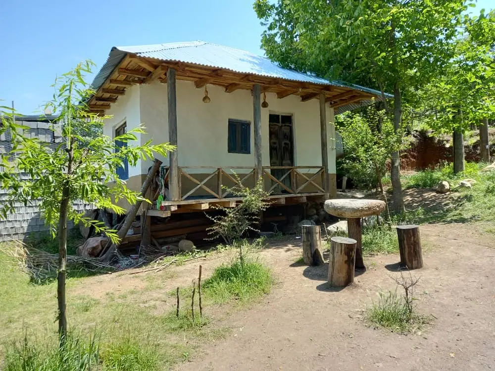 کلبه فلت اسیو پیش - نمای کلبه 