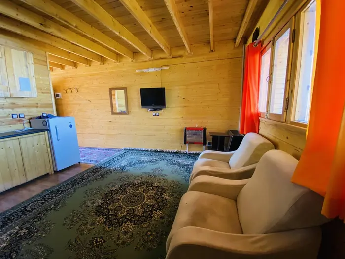 خانه چوبی ون واحد ۱ - سالن