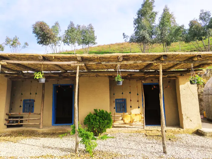 بوم گردی ترکمن اوی خالد نبی - اتاق سنتی 1 - نمای بیرون