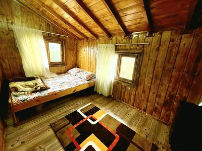 کلبه دوخوابه چوبی آریسا