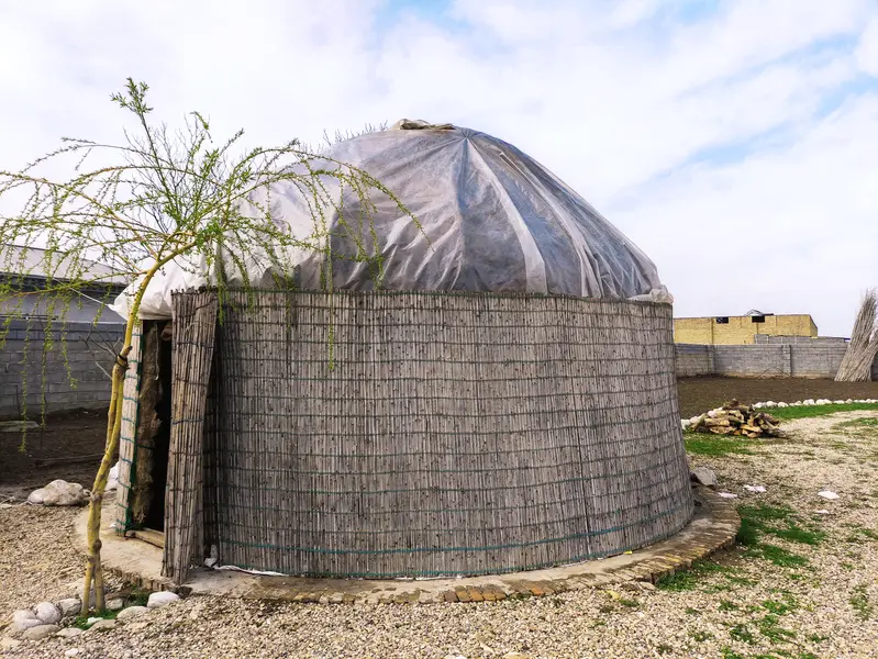 بوم گردی ترکمن اولکام - واحد سنتی - الاچیق سنتی