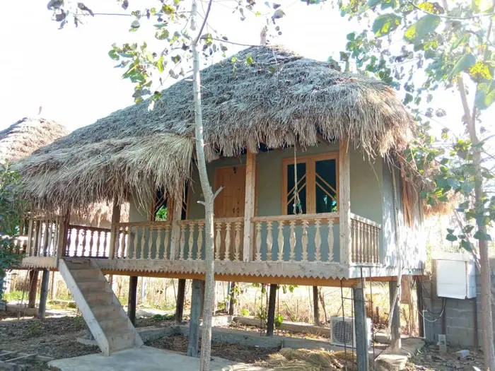 تکراری/ بومگردی باغ ریحان_کلبه وارش - باغ ریحان