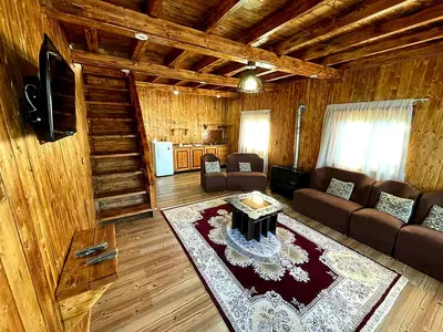 کلبه دوخوابه چوبی آریسا