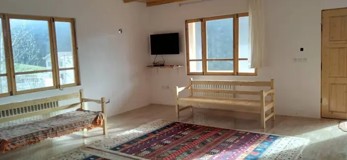 کلبه یک خوابه جنگلی واز - داخلی