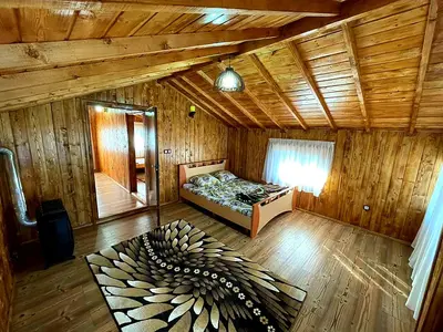 کلبه دوخوابه چوبی آریسا