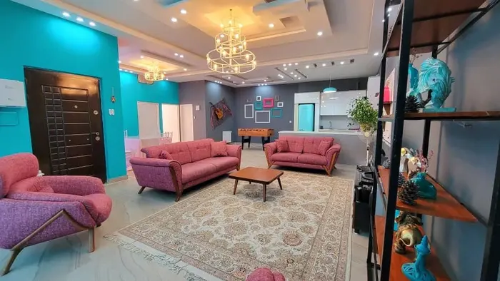 ویلا دوخوابه استخردار آبگرم روستایی نارون