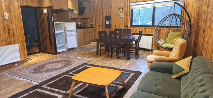 آپارتمان دوخوابه جنگلی چوبی رادمهر